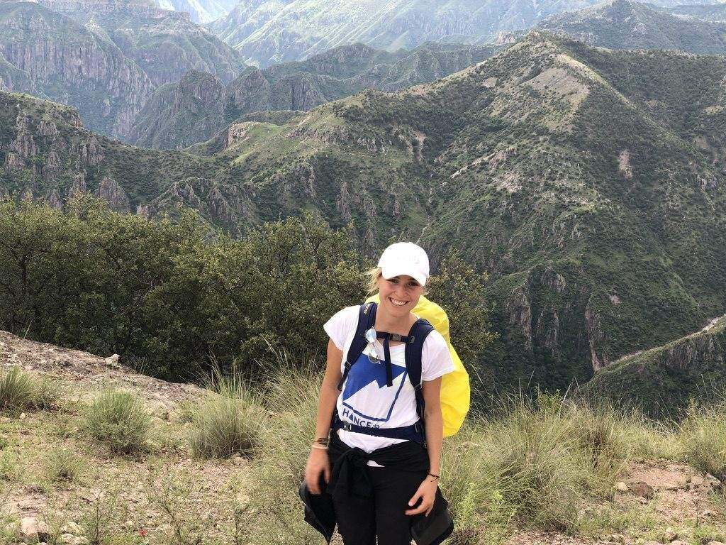 Daniela en Barrancas del Cobre